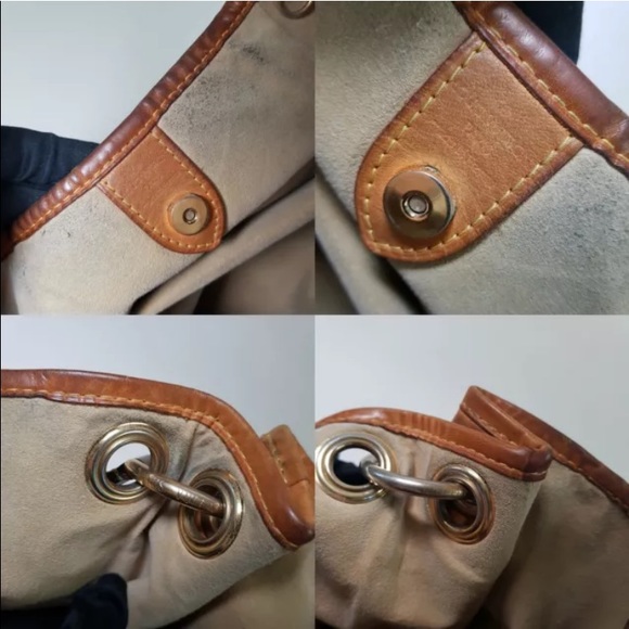 AUTH Louis Vuitton Tote bag Galliera PM Brown Monogram MI4028 On Sale Vintage LV - Picture 10 of 14